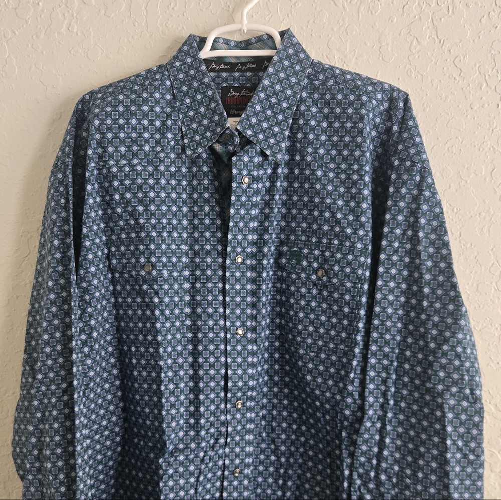 George Strait Western Pearl Snap Button Up